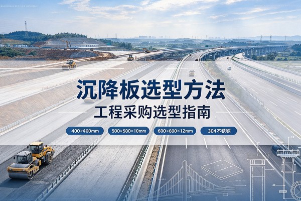沾益沉降板选择方法