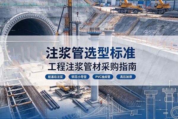 沾益注浆管选型标准