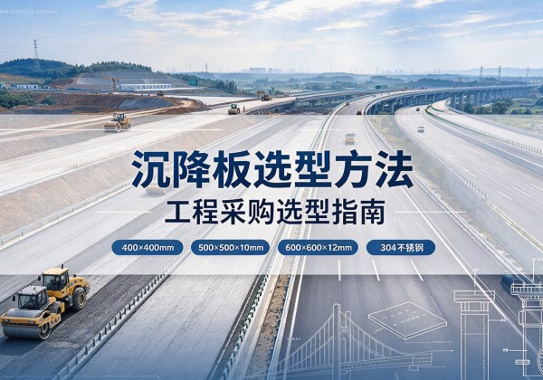 沾益沉降板选择方法